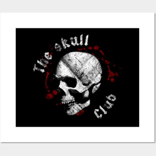 The Skull Club - Homo sapiens Grunge Posters and Art